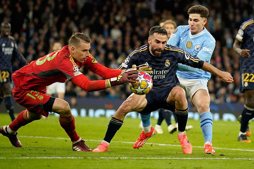 Man of the Match Manchester City vs Real Madrid: Andriy Lunin