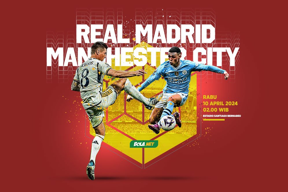 Prediksi Real Madrid vs Manchester City 10 April 2024