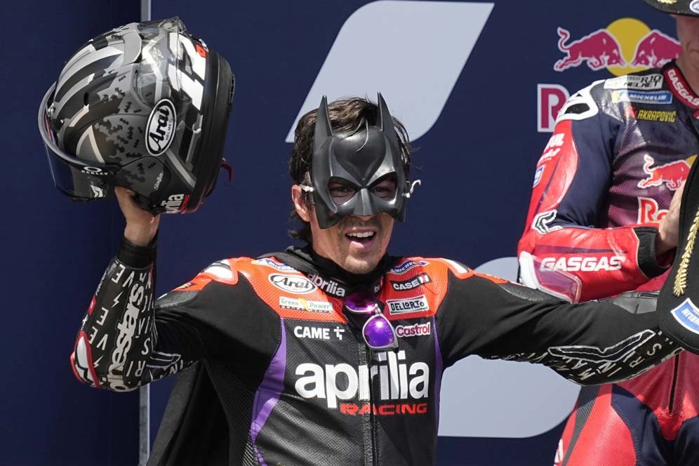 Gores Sejarah, Maverick Vinales Menangi Balapan MotoGP Pakai 3 Motor Berbeda