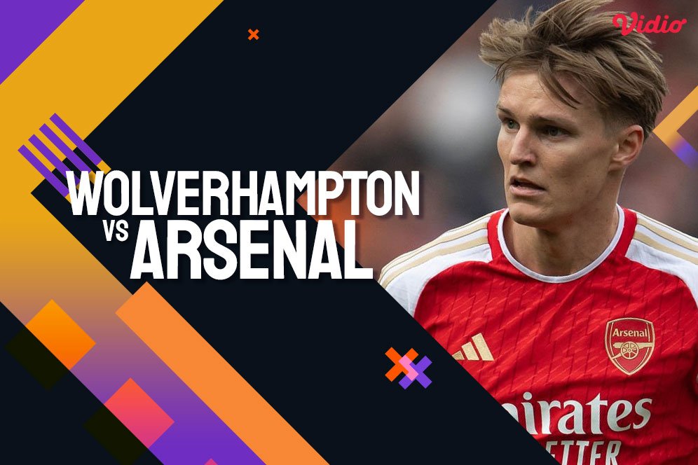 Link Live Streaming Premier League Wolverhampton vs Arsenal 21 April 2024 di Vidio