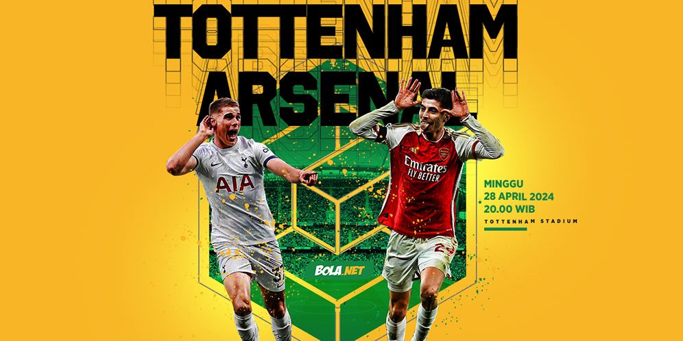 Link Live Streaming Premier League Tottenham Vs Arsenal 28 April 2024 Di Vidio 0599