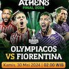 Link Siaran Langsung UECL Final: Olympiacos Vs Fiorentina di Vidio, 30 Mei 2024