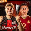 Link Siaran Langsung Liga Europa: Leverkusen vs AS Roma di Vidio