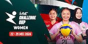 Jadwal Siaran Langsung AVC Challenge Cup 2024 Putri di Vidio, 22-29 Mei 2024