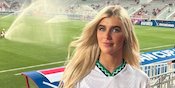 Pesona Bernice Mengers Pacar Cantik Ivar Jenner: Selalu Jadi Bidadari Tribune Saat Timnas Indonesia Main
