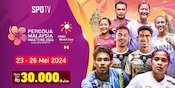 Jadwal Live Streaming BWF Malaysia Masters 2024 di Vidio, 23-26 Mei 2024