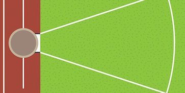 Ukuran Lapangan Tolak Peluru, Berapa Diameter Lingkarannya? Ukuran Lapangan Tolak Peluru, Berapa Diameter Lingkarannya?