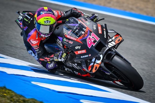 Hasil Latihan MotoGP Aragon 2024 Pembalap Aprilia Racing, Aleix Espargaro (c) Aprilia Racing