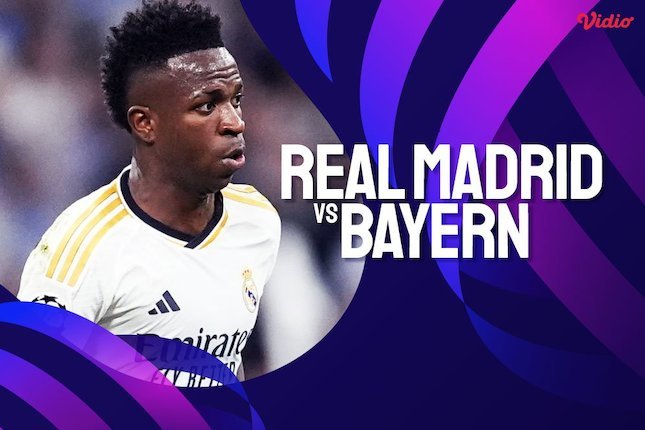 Jadwal, Siaran Langsung, dan Live Streaming Real Madrid vs Bayern Munchen