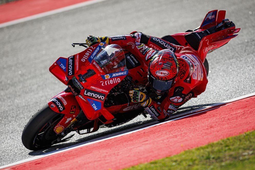 Hasil Latihan MotoGP Italia 2024: Pecco Bagnaia Tercepat, Alex Rins Bikin Kejutan