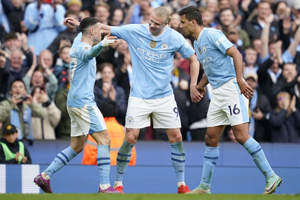 6 Catatan Menarik Usai Manchester City Bantai Wolves 5-1: Erling Haaland Emang Monster!
