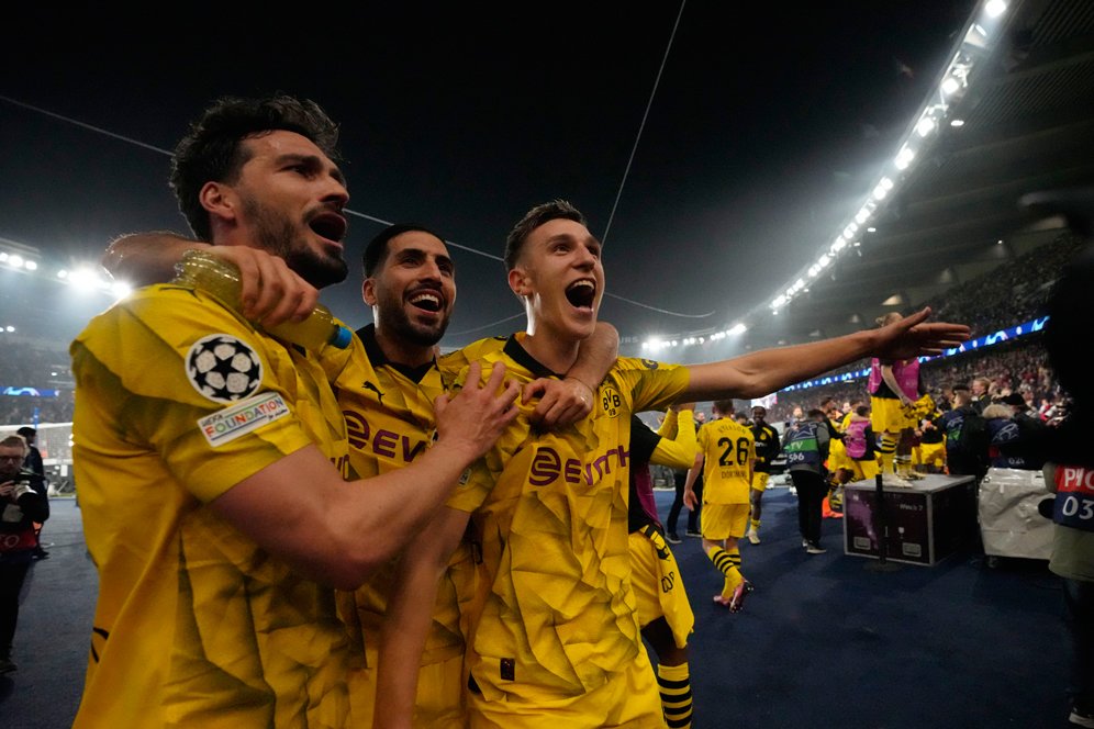 Final Liga Champions Ketiga bagi Borussia Dortmund