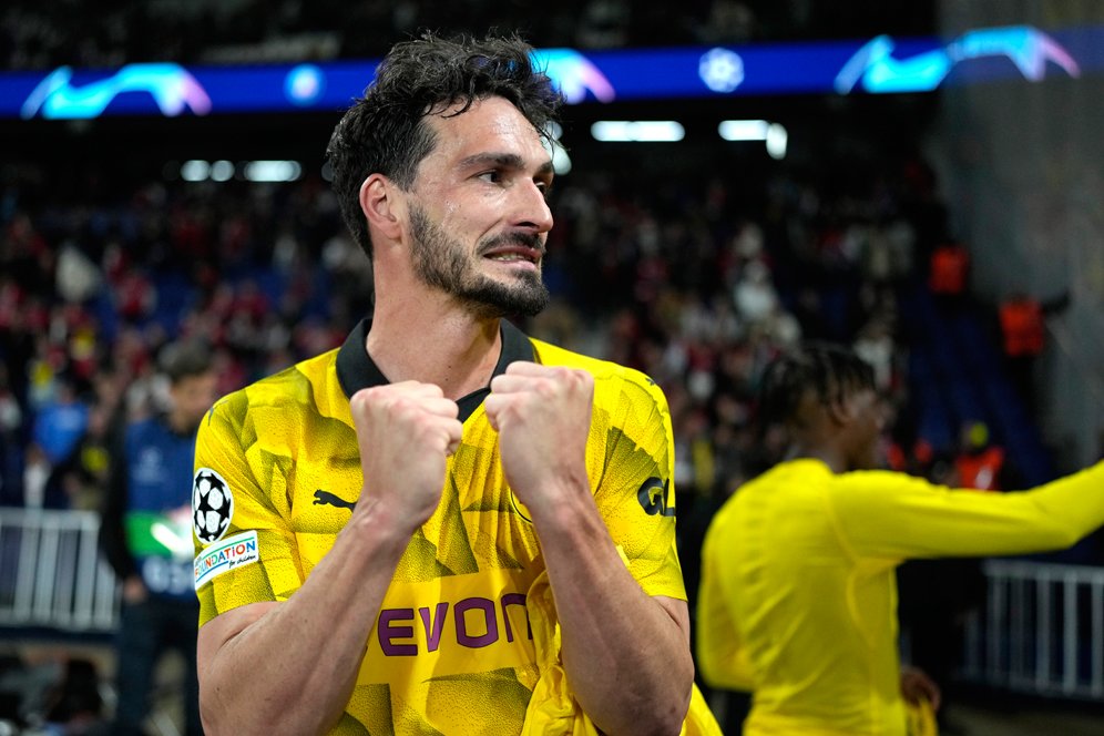 Tua-tua Keladi! Mats Hummels Dua Kali Jadi Pemain Terbaik Kontra PSG