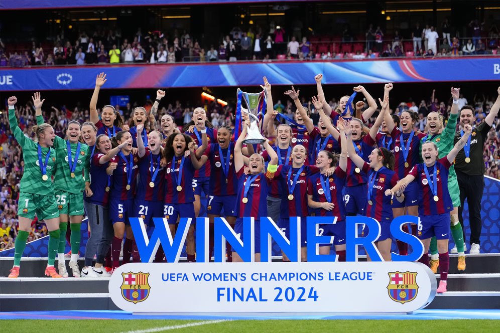 Juara! Barcelona Kalahkan Lyon 2-0 di Final Liga Champions Wanita 2023/2024