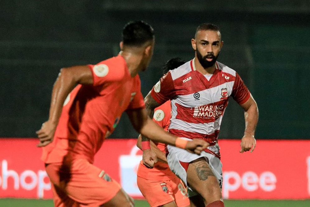 Jaja di Puncak, Ini 5 Pemain Terbaik Laga Madura United vs Borneo FC