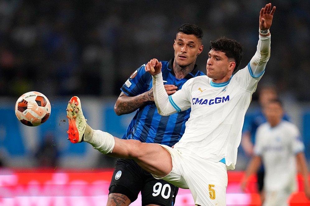 Hasil Marseille vs Atalanta: Skor 1-1