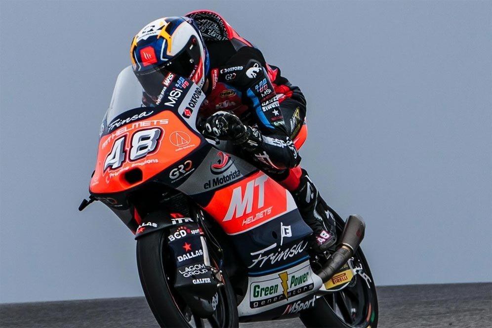 Hasil Kualifikasi Moto3 Inggris 2024: Ivan Ortola Kalahkan Collin Veijer demi Pole