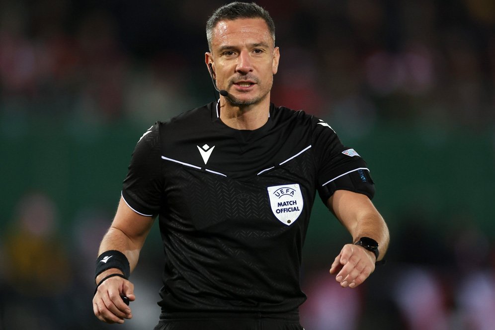 Profil Wasit Spanyol vs Prancis Semifinal Euro 2024: Slavko Vincic