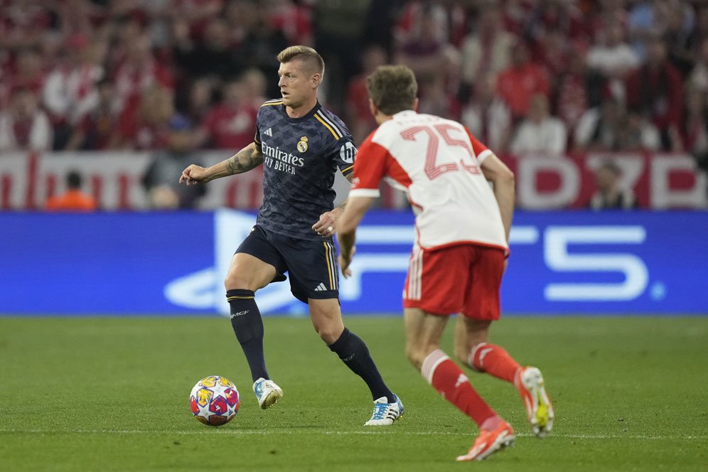 Toni Kroos Tampil Menawan di laga Bayern vs Madrid, Ancelotti: Normal tuh