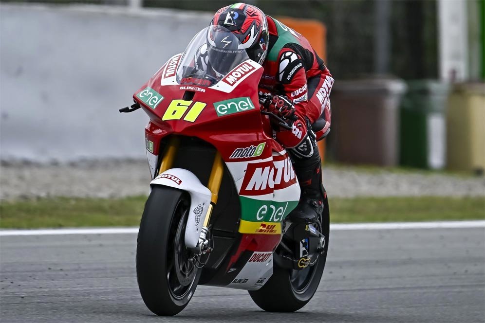 Hasil Race 2 MotoE Belanda 2024: Alessandro Zaccone Kalahkan Oscar Gutierrez