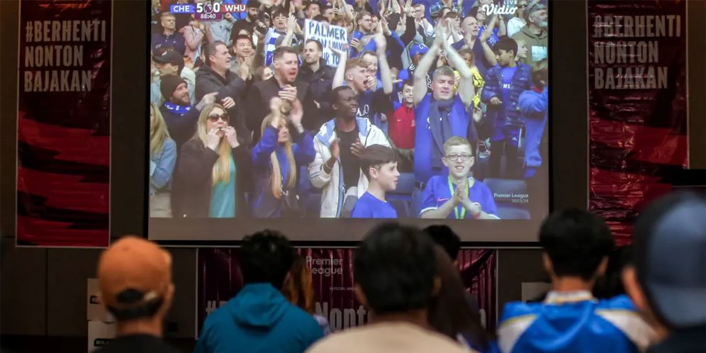 Bikin Nonton Bersama Konten Olahraga milik SCM Grup, Sejumlah Tempat di Surabaya Ditindak Secara Hukum