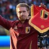 Laga Ke-100 Kevin De Bruyne: Cetak Gol dan Menangkan Belgia