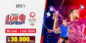 Jadwal Siaran Langsung BWF US Open 2024 di Vidio, 30 Juni - 1 Juli 2024 Jadwal Siaran Langsung BWF US Open 2024 di Vidio, 30 Juni - 1 Juli 2024