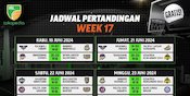 Jadwal Siaran Langsung IBL Tokopedia 2024 Pekan 17 di Vidio, 19-23 Juni 2024 Jadwal Siaran Langsung IBL Tokopedia 2024 Pekan 17 di Vidio, 19-23 Juni 2024