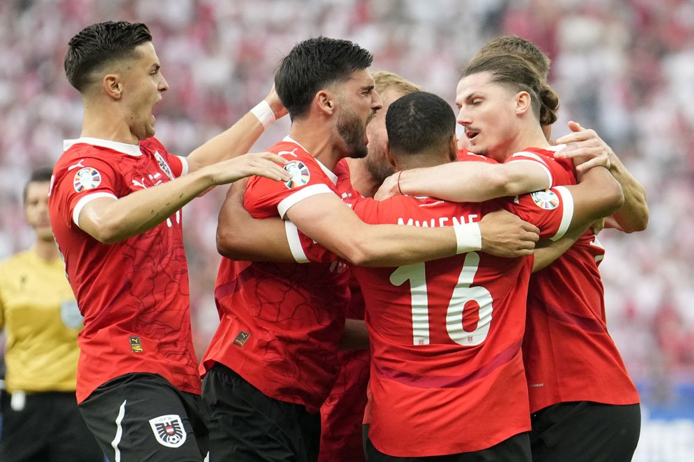Hasil Euro 2024, Polandia vs Austria: Skor 1-3