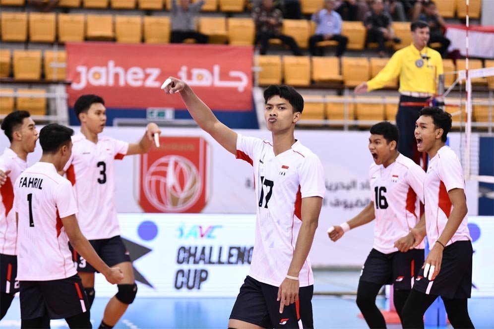 Timnas Voli Putra Indonesia Finis di Peringkat 11 AVC Challenge Cup 2024 Usai Bekuk Taiwan
