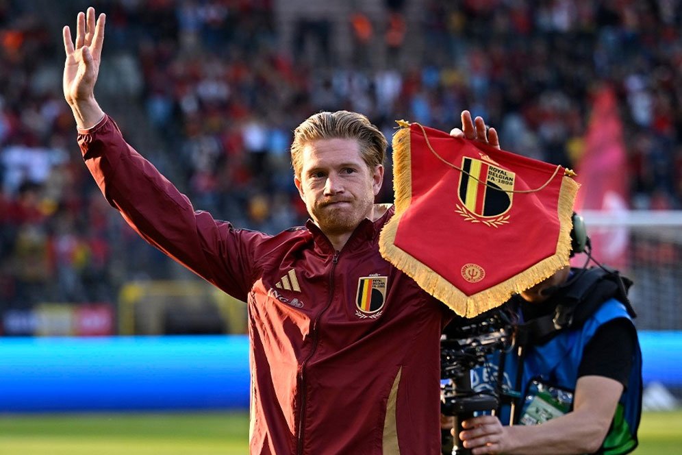 Laga Ke-100 Kevin De Bruyne: Cetak Gol dan Menangkan Belgia Laga Ke-100 Kevin De Bruyne: Cetak Gol dan Menangkan Belgia
