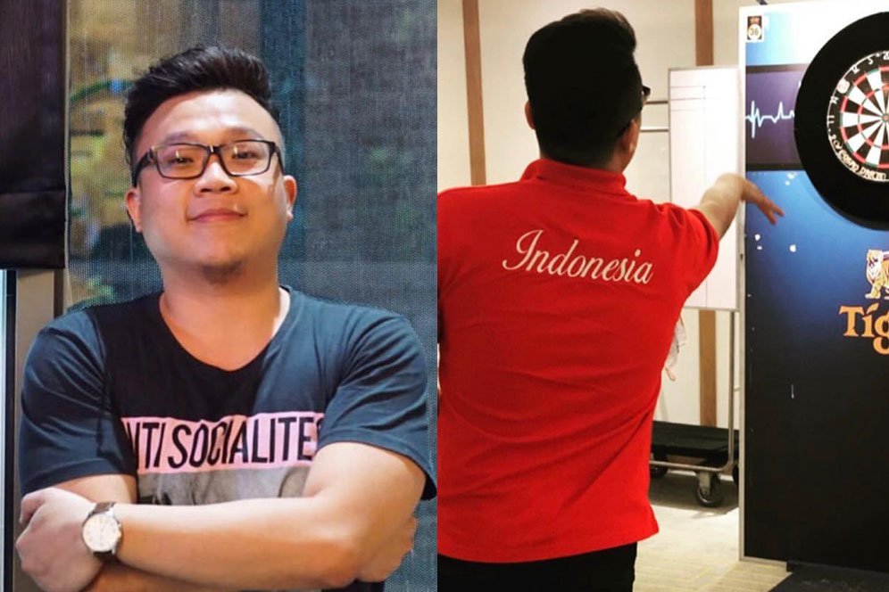 Benny Tandean Pasang Target Juara di Darts National Competition Series 03