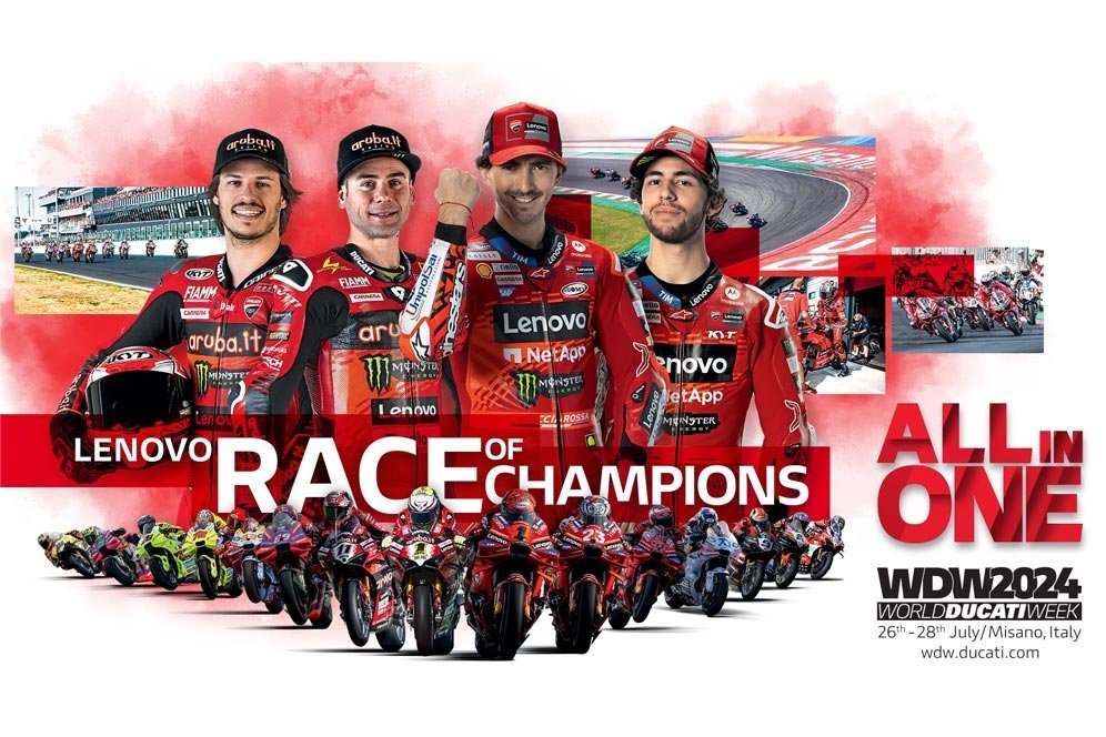 15 Rider Ducati MotoGP-WorldSBK Bakal Balapan Sendiri di Misano, Marc Marquez Ikut!