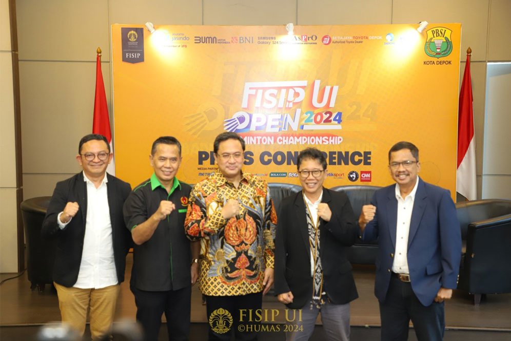 1.085 Atlet Siap Bersaing untuk Jadi yang Terbaik di Turnamen Bulutangkis FISIP UI Open 2024