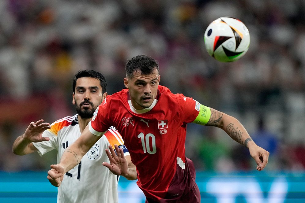 Man of the Match Swiss vs Jerman: Granit Xhaka