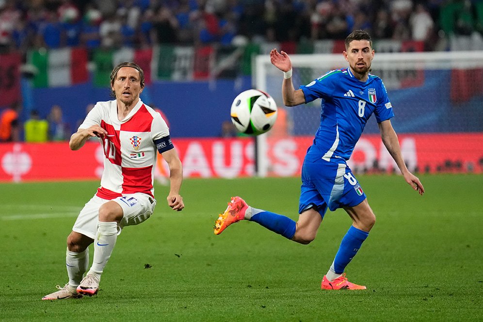 Hasil Euro 2024 Kroasia vs Italia: Skor 1-1