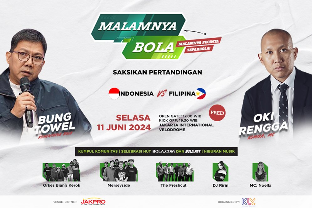 Inilah Malamnya Bola, Menikmati Sepak Bola dengan Lebih Seru dan Asyik Bareng Bola.net dan Bola.com