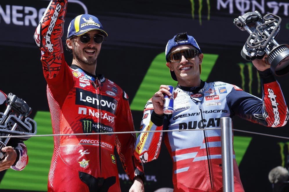 Marc Marquez-Pecco Bagnaia Kawinkan 11 Gelar, Gigi Dall'Igna: Tim Ducati Terbaik Sepanjang Sejarah!