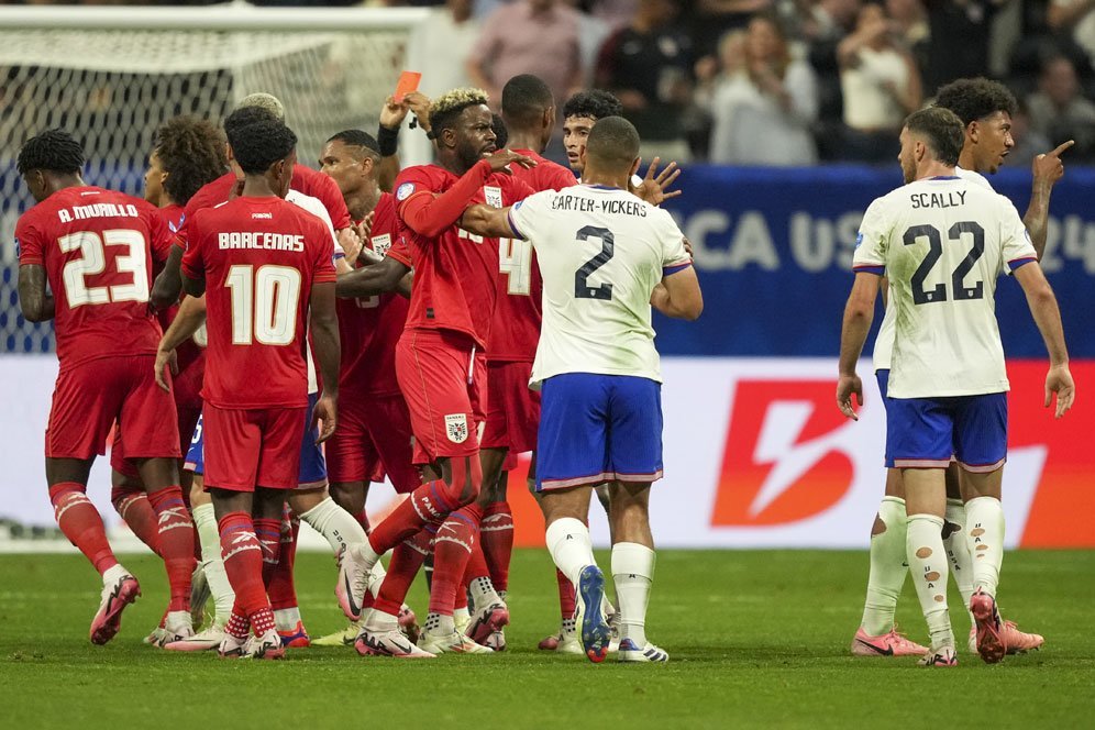 Hasil Copa America 2024: Diwarnai 2 Kartu Merah, Tuan Rumah Amerika Serikat Dipermalukan Panama