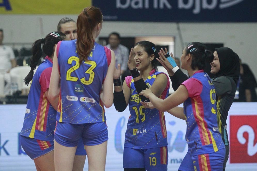 Electric PLN Pastikan Lolos Final Four PLN Mobile Proliga 2024