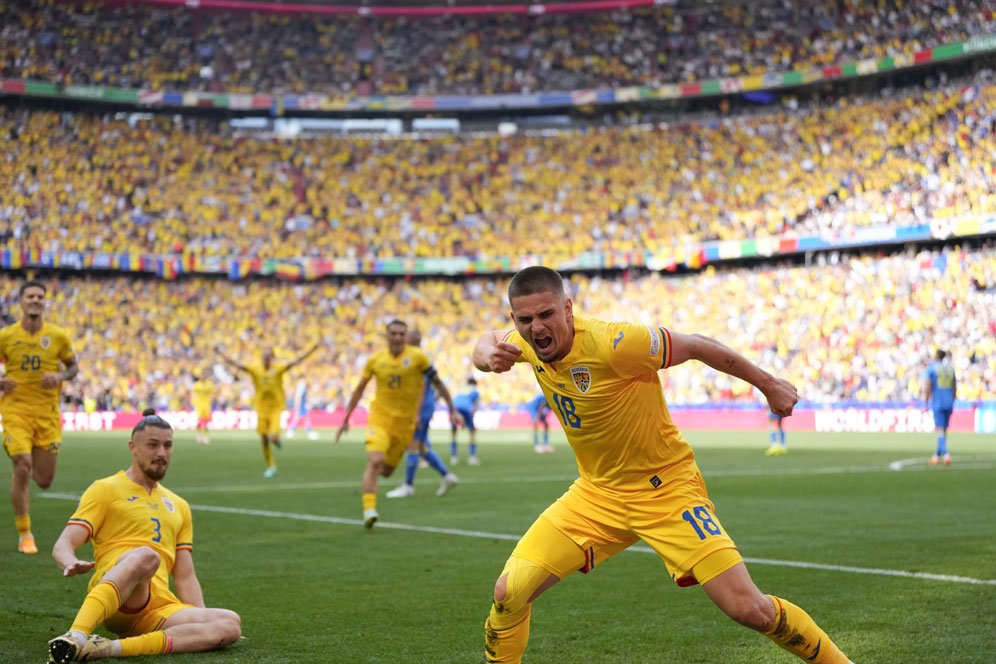 Hasil Euro 2024 Rumania vs Ukraina: Skor 3-0