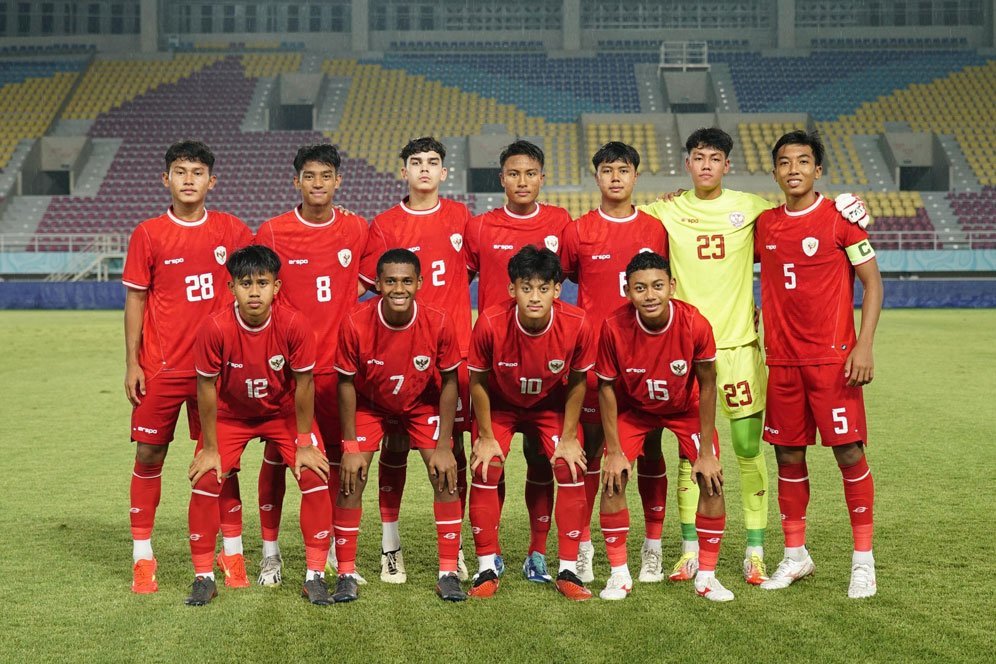 Daftar 23 Pemain Timnas Indonesia di Piala AFF U-16 2024