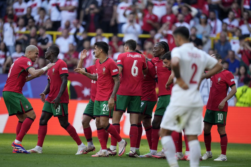 Jinakkan Turki dan Lolos ke Babak 16 Besar, Timnas Portugal Full Senyum