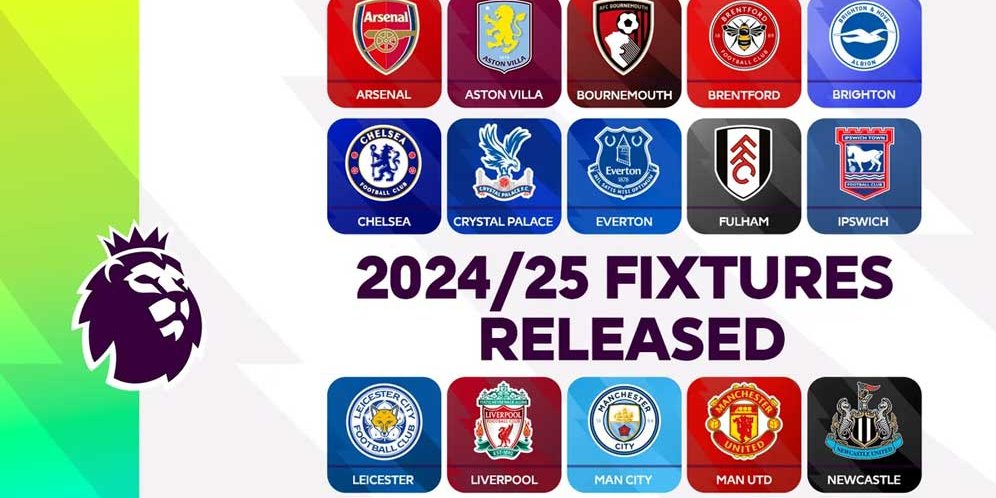 Jadwal Lengkap Liga Inggris 2024/2025