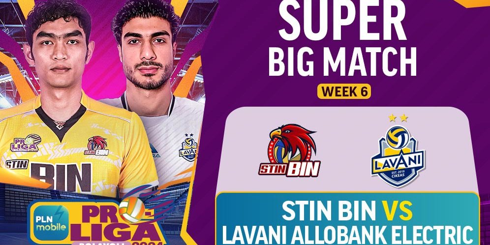 Link Siaran Langsung PLN Mobile Proliga 2024: Jakarta STIN BIN Vs ...