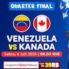 Link Live Streaming Venezuela Vs Kanada di Vidio, 6 Juli 2024