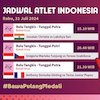 Jadwal Siaran Langsung Tim Indonesia Olimpiade Paris 2024 di Vidio Hari Ini