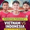 Link Live Streaming Indonesia U-16 Vs Vietnam U-16 di Vidio