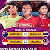 Jadwal Live Streaming Semifinal ASEAN U-19 Boys Championship di Vidio