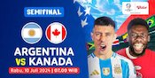 Link Siaran Langsung Copa America: Argentina Vs Kanada di Vidio, 10 Juli 2024